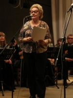 Поздравительный адрес от Министра культуры Челябинской области Бетехтина Алексея Валерьевича. Директор Дома дружбы народов Челябинской области Лапидус Юлия Александровна. 15-летие Челябинской областной общественной организации «Азербайджанский культурный центр «Озан», 16.10.2015