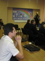 Участники круглого стола «Органы государственной власти и местного самоуправления Челябинской области в становлении и развитии современного межрегионального и международного сотрудничества» (Челябинский институт (филиал) ФГОУ ВПО «Уральская академия государственной службы» 18.11.2010 г.)