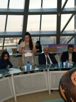 Выступление Этери Мамедовой. Круглый стол «Российская нация. Фактор успешного развития России. Стратегия будущего». Бизнес-центр «ВИПР», 22.11.2010 г.