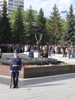 Торжественный митинг у Вечного Огня на Аллее Славы в честь дня Победы, 09.05.2012