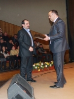 Заслуженная награда от Главы г. Челябинска заместителю председателя АКЦ «Озан» Ахмедову Бахтияру Маммед оглы, Форум азербайджанцев Челябинской области, 17.02.2012