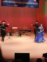 Азербайджанский танец в исполнении народного ансамбля танца. Форум азербайджанцев Челябинской области, 17.02.2012