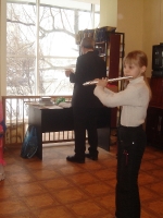 "Новогодняя мелодия на флейте" Леры Клоковой. «Диалог национальностей» - интеллектуальная игра «Что? Где? Когда?»,30.12.2005 г.