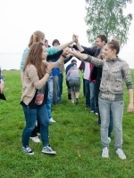 Вечер на свежем воздухе. Первый Молодежный Фестиваль Культурного Обмена в рамках международного проекта "Общая Родина", г. Челябинск, 20-24.06.2011