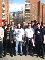 Актив АКЦ "Озан" на субботнике. Челябинск, 19,26. 04. 2008 г.