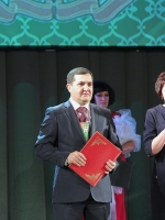 Поздравительные слова от Главы Администрации г. Челябинска С.В. Давыдова,гала — концерт фестиваля – конкурса детского и юношеского творчества «Россия — Азербайджан: на крыльях дружбы», посвященный 90-летию общенационального лидера Азербайджана Гейдара Алиева 13.05.2013