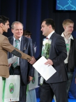 Обладатель Гран-при в номинации "Краеведение" - Илькин Мусаев. Гала — концерт фестиваля – конкурса детского и юношеского творчества «Россия — Азербайджан: на крыльях дружбы», посвященный 90-летию общенационального лидера Азербайджана Гейдара Алиева, 13.05.2013