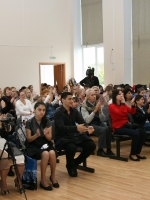 Овации для ученицы ДШИ № 3 Светланы Карабешкиной, МБУ ДОД «Детская школа искусств № 3» г. Челябинск, Проект «Шелковый путь дружбы. Диалог культур», 6.09.2014