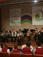 «Русская плясовая» в исполнении ансамбля народных инструментов (солист Степан Кучин), МБУ ДОД "Детская школа искусств № 8" имени Ю.Г. Суткового г. Челябинска, проект «Шелковый путь дружбы. Диалог культур», 7.09.2014