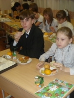 Традиционное чаепитие, «Школа дружбы народов», 20.11.2010