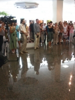 Открытие фотовыставки Владимира Богдановского «Шелковый путь дружбы. Семь дней в Азербайджане», Челябинский областной краеведческий музей,3.09.2011 г.