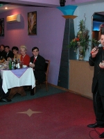 АКЦ "Озан" три года. Поздравляя от чистого сердца… Зам. председателя Законодательного собрания Чел. обл. Семён Аркадьевич Мительман.